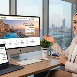 موقع ويب كامل للفنادق،لوحة تحكم، دومين، استضافة ، قاعدة بيانات